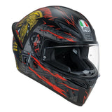 AGV K1 S Gladiator Matte Black/Gold/Red Helmet