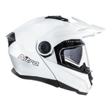 Nitro FA1650 DVS Gloss White Adventure Modular Helmet