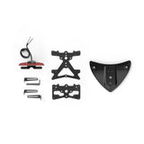Rizoma Fox License Plate Support Kit Black for BMW S 1000 R 14-20/S 1000 RR 09-20