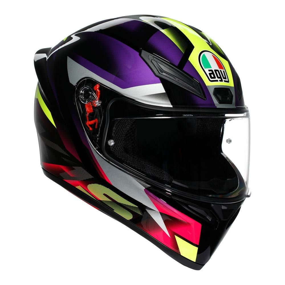 AGV K1 S Fastlap Gloss Black/Purple/Pink Helmet