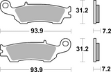 Brembo B-07YA47SX Off Road (SX) Sintered Front Brake Pad (07YA47.SX)