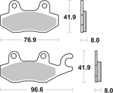Brembo B-07YA22SA Road (SA) Sintered Front Brake Pad (07YA22.SA)