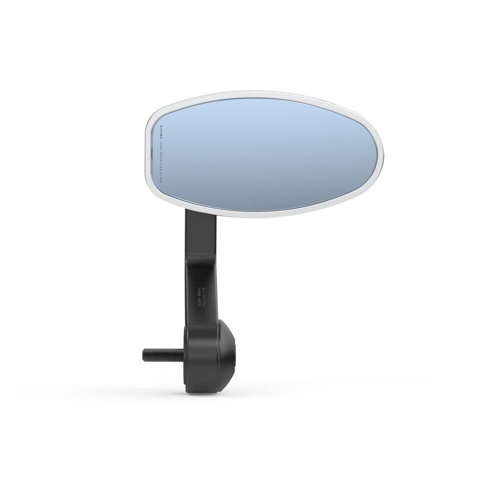 Rizoma R-BS072A Reverse Retro Bar End Mirror Silver