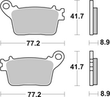 Brembo B-07HO59SP Road (SP) Sintered Rear Brake Pad (07HO59.SP)
