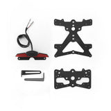 Rizoma Fox License Plate Support Kit Black for Kawasaki Z1000 14-20
