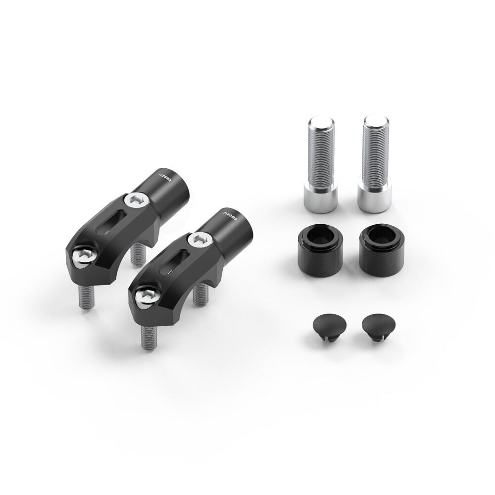 Rizoma R-BSN912B Stealth Mirror Mounting Kit for Naked Models (Pair)