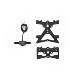 Rizoma Outside Street License Plate Support Kit Black for Ducati Diavel