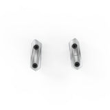 Rizoma R-ZBW111A Raised Risers Silver