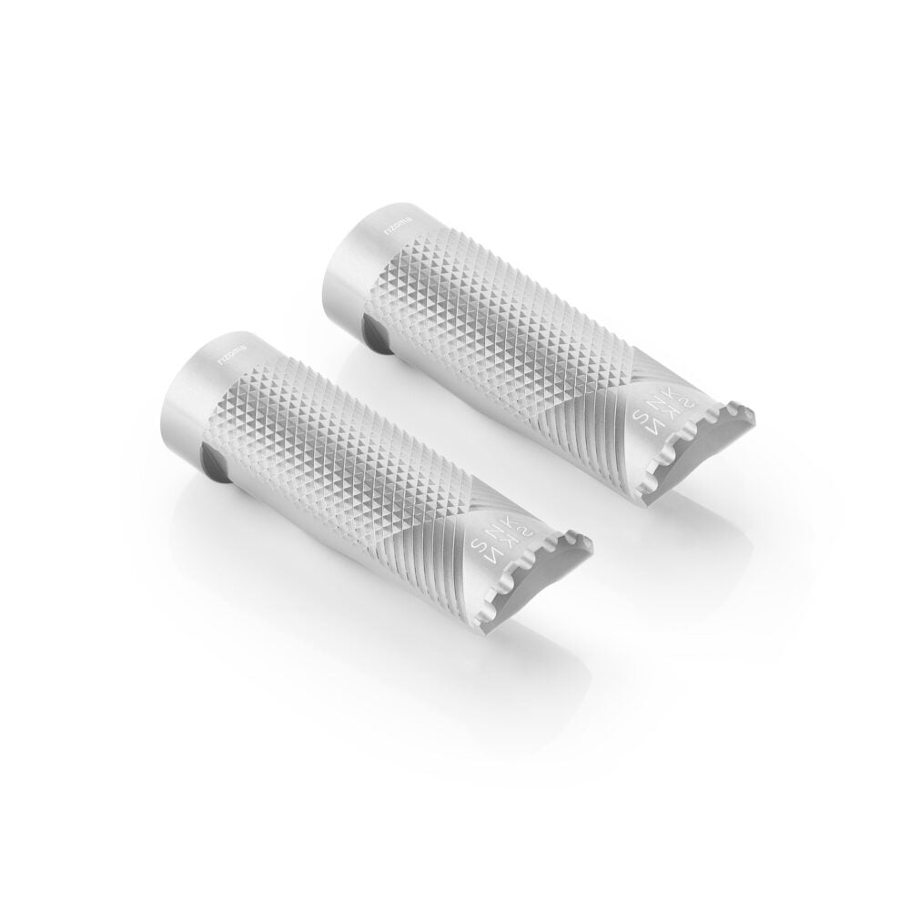 Rizoma R-PE615A Snake Footpegs Silver