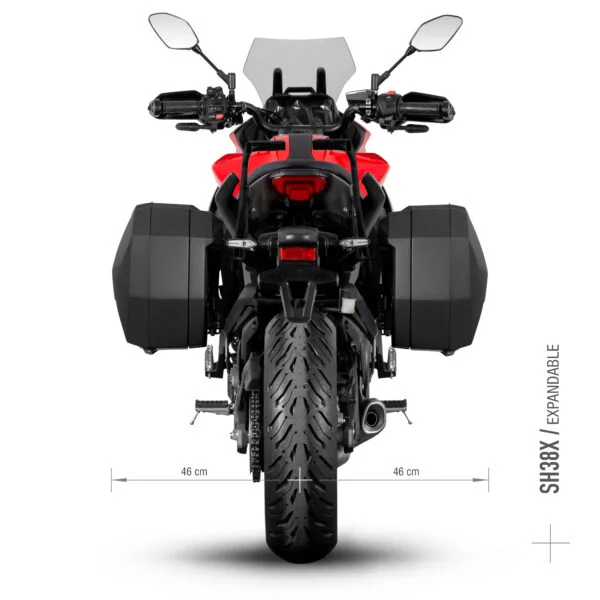 Shad 3P Series Pannier Fitting Kit (suit SH23/35/36/38/TR27/30/40) for Yamaha Tracer 7/Tracer 7 GT 25-Up