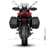Shad 3P Series Pannier Fitting Kit (suit SH23/35/36/38/TR27/30/40) for Yamaha Tracer 7/Tracer 7 GT 25-Up