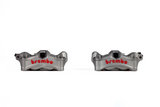 Brembo B-220D02010 Stylema Radial Monoblock Front Brake Caliper Set Titanium Grey