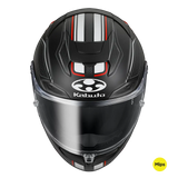 Kabuto F17 GP MIPS Forte Flat Black/Red Helmet