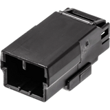 NAMZ Custom Cycle Products NMZ-NA-174928-2 AMP Multilcok 3-Wire Cap Housing for OEM 73104-96BK