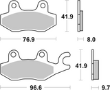 Brembo B-07YA20SP Road (SP) Sintered Rear Brake Pad (07YA20.SP)