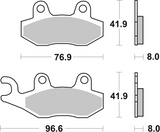 Brembo B-07YA21SA Road (SA) Sintered Front Brake Pad (07YA21.SA)