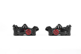 Brembo P4 .484 Radial Calipers Set Left + Right w/Pads (Not Recommended for ABS) Black for most Kawasaki Models