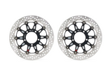 Brembo Groove Front Brake Disc for Kawasaki GTR 1400 07-Up/Ninja ZX-6R 94-12 & 19-Up/Ninja ZX-6R 636 13-Up/Ninja ZX-10R 03-Up/Z 800 13-Up/Z 1000 ABS 14-Up/Z 1000 R 1983/Z 1000 R Edition 18-Up/ZZ-R 1400 06-Up