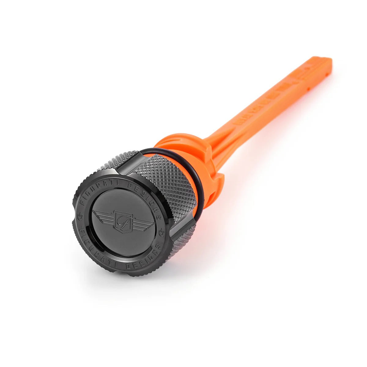Figurati Designs FIG-FD01-STM8-KN-BLK Magnetic Dipstick Black for Harley-Davidson Softail 18-24