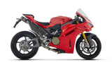 Arrow 71253CPRN Competition EVO Titanium Full Exhaust System w/Pro-Race Dark Titanium Muffler & Titanium End Cap for Ducati Panigale V4 25-Up