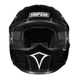 Simpson Speed 12 O'Clock Black Helmet