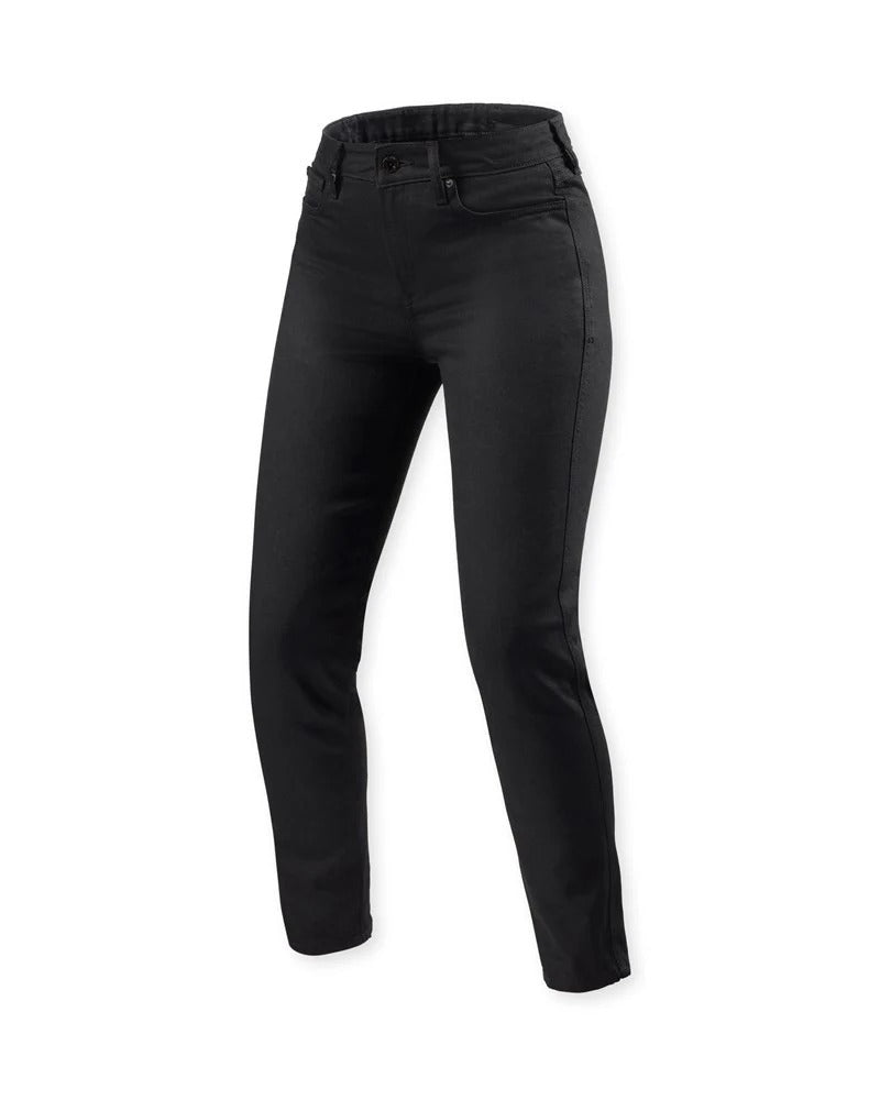 REV'IT! Marzia SK Black Short Leg Womens Jeans