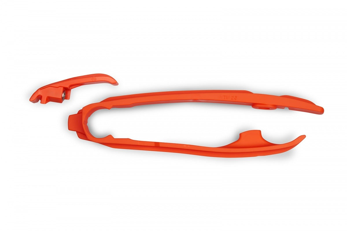 UFO Swingarm Chain Slider Orange for Gas Gas MC/EC/EX 23-Up/Husqvarna FC/FE/FX/TC/TE/TX 23-Up/KTM SX/SX-F/EXC/EXC-F/XC-W/XW-F 23-Up