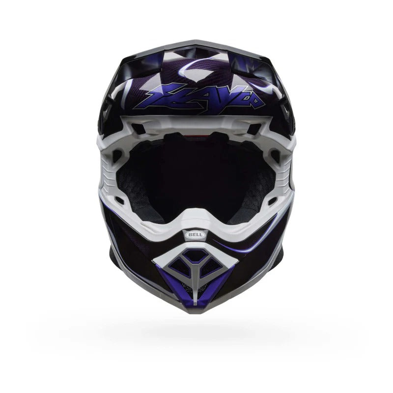Bell Moto-10 Spherical SlayCo Limited Edition Gloss Black/White Helmet