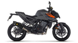 Arrow 71973XKN X-Kone Nichrom Dark Slip-On Muffler w/Carbon End Cap for KTM Duke 990 24-Up