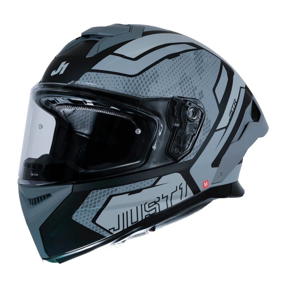Just1 J-STR Union Matte Grey/Black Helmet