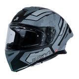 Just1 J-STR Union Matte Grey/Black Helmet