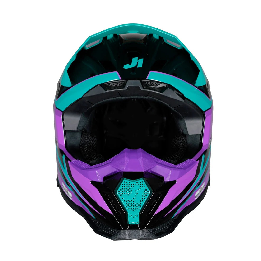 Just1 J40 Speed Gloss Purple/Blue/Black Helmet