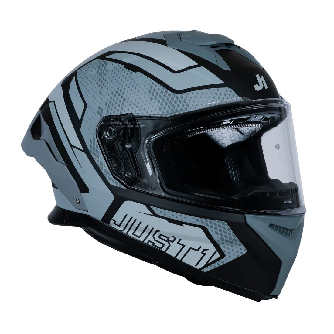 Just1 J-STR Union Matte Grey/Black Helmet