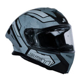 Just1 J-STR Union Matte Grey/Black Helmet