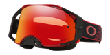 Oakley Airbrake MX Goggles w/Red Motion Strap & Prizm MX Torch Iridium Lenses