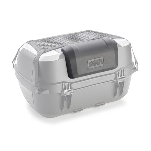 Givi B45+ 45L Black/Silver Monolock Top Case (includes Universal Plate)