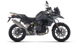 Arrow 72653PO Indy Race Evo Titanium Slip-On Muffler w/Steel End Cap for BMW F 800 GS/F 900 GS/F 900 GS Adventure 24-Up