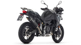 Arrow 72653AKN Indy Race Evo Aluminium Dark Slip-On Muffler w/Carbon End Cap for BMW F 800 GS/F 900 GS/F 900 GS Adventure 24-Up