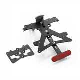 Rizoma Universal License Plate Support Black