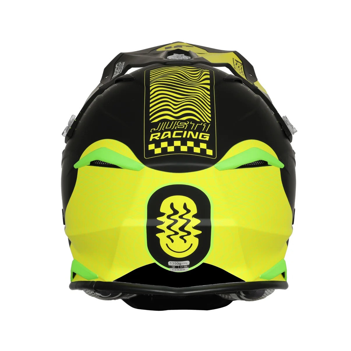 Just1 J39 Xeno Matte Fluro Yellow/Black Helmet