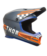 Thor 2025 Sector 2 Combat Matte Midnight/Orange Helmet