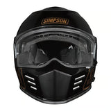 Simpson Venom Logo St Black Helmet