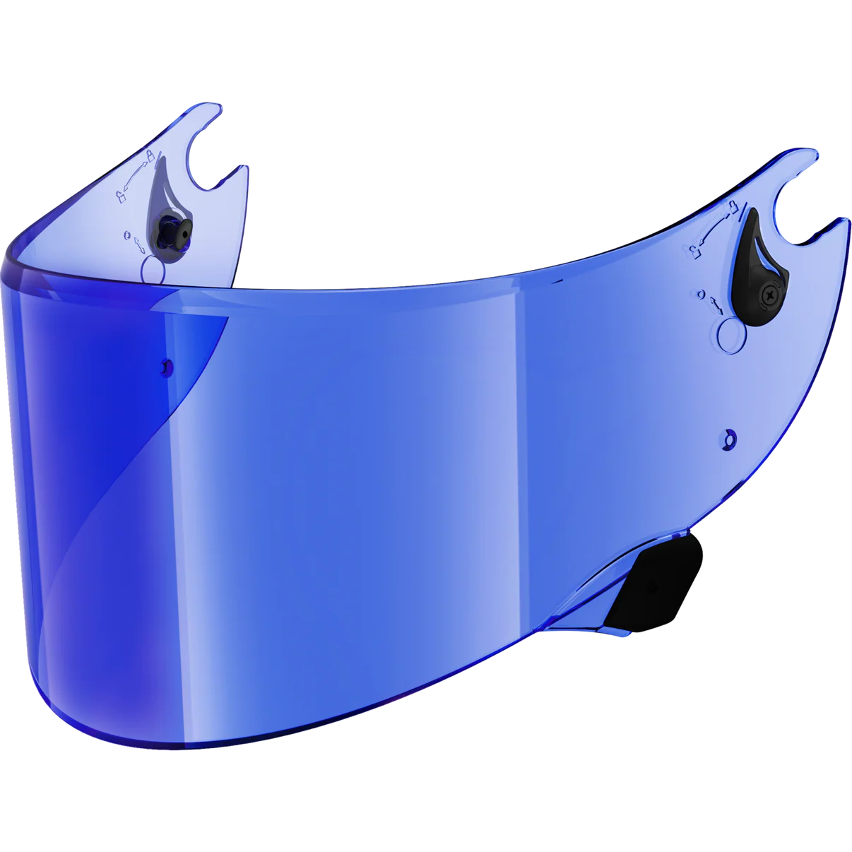 Shark Replacement Blue Visor for Aeron/Aeron GP/Aeron GP FIM Helmets