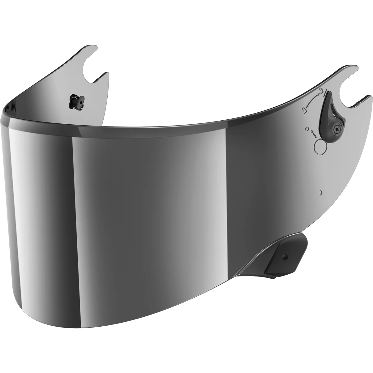 Shark Replacement Chrome Visor for Aeron/Aeron GP/Aeron GP FIM Helmets