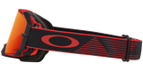 Oakley Airbrake MX Goggles w/Red Motion Strap & Prizm MX Torch Iridium Lenses