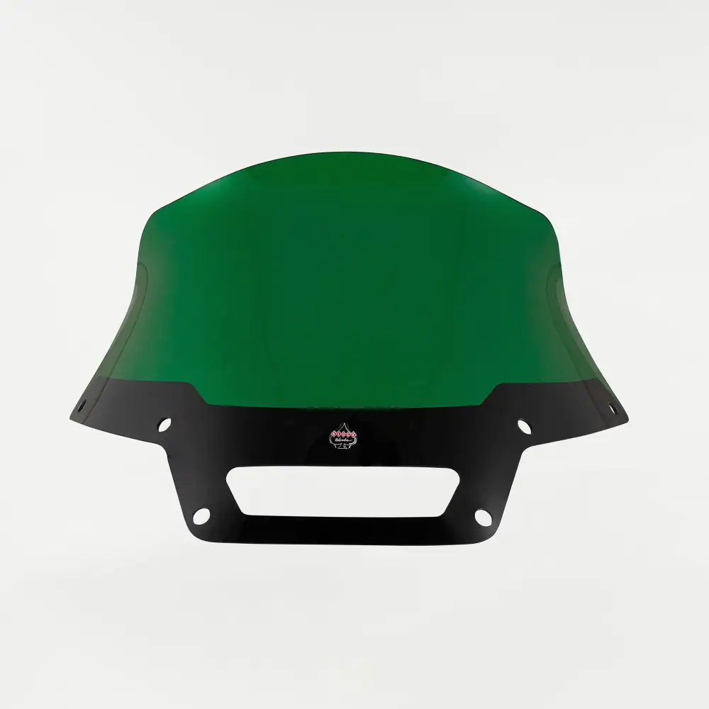 Klock Werks KKC-2310-1009 8" Flare Kolor Windshield Green Ice for Harley-Davidson Low Rider ST 22-Up Models
