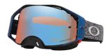 Oakley Airbrake MX Goggles w/Grey Strike Strap & Prizm MX Sapphire Iridium Lenses