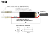 Rizoma R-EE204H Wiring Kit w/Resistors for Front Turn Signals