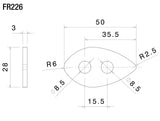 Rizoma Marker Light Adapters Black for Honda CBR600RR/CBR600RR C- ABS