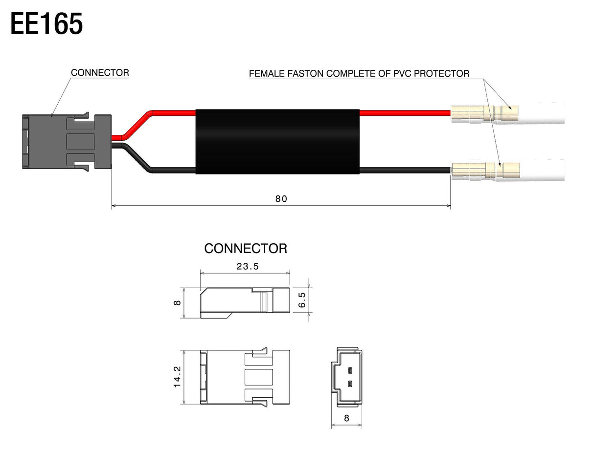 Rizoma Indicator Light Wiring Kit for Harley-Davidson FXDR 114